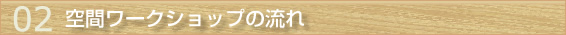 空間ワークショップの流れ