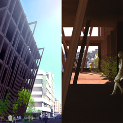 木質都市へー東京日本橋馬喰町における木質ビルの試設計ー