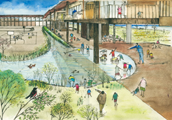 広島県大竹市小方地区における小中一貫校の提案　- 地域交流と体験活動を取り入れた新たな学校施設の設計 - 