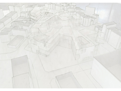 Complex along the Wall　- 行為の複合による都市・建築空間の構成 - 