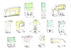建築空間における間接採光手法に関する考察及び設計提案